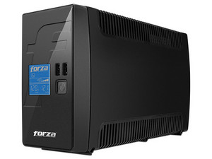 UPS Forza RT-601LCD de 600VA (360 Watts) de 8 contactos, USB.