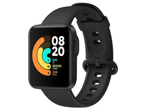 Smartwatch Xiaomi Mi Watch Lite compatible con iOS y Android, Bluetooth 5.0. Color Negro.