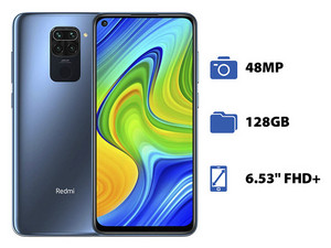 Smartphone Xiaomi Redmi 10X: 
Procesador MediaTek Helio G85 (hasta 2.0 GHz),
Memoria RAM de 6GB, Almacenamiento de 128GB,
Pantalla AMOLED de 6.53