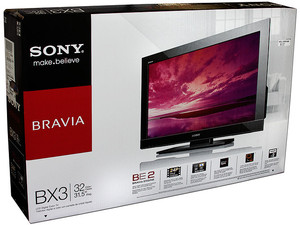 Televisión LCD Sony BRAVIA Modelo KDL-32BX300 De 32" HDTV | Pcel.com