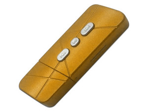 Reproductor MP3 BRobotix, lector microSD. Color Amarillo.