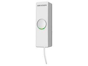 Transmisor Inalámbrico Hikvision DS-PM-WI1 con Una Entrada de Alarma. Color Blanco.