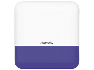 Sirena Inalámbrica Hikvision AX PRO DS-PS1-E-WB/B, Indicador LED, IP65. Color Blanco.