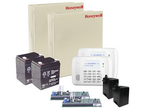 Kit de 2 Panel de Alarma Honeywell VISTA48DOBLE con Gabinete, 2 Baterías y 2 Transformadores.