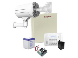 Kit de Panel de Alarma VISTA48LA con Generador de Niebla SF501P, Todo incluido.