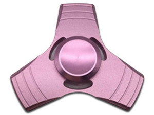 Fidget Spinner BRobotix. Color Rosa Metálico.