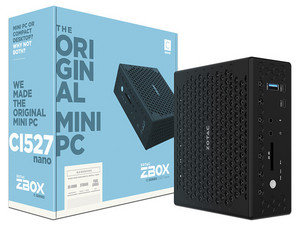 Mini Computadora Zotac CI527 Nano,
Procesador Intel Core i3-7100U (hasta 2.4 GHz),
Soporta hasta 32 GB SODIMM DDR4, Soporta D.D. de 2.5