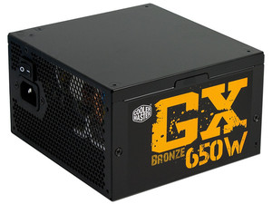 Fuente De Poder Cooler Master GX De 650W ATX 80 PLUS BRONZE Pcel