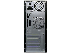 KIT Alaska Emperador de Gabinete (300W), Teclado y Mouse. Color Negro