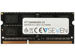 Memoria Seven SODIMM DDR3 PC3-12800 (1600 MHz) CL11, 8 GB.
