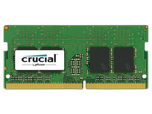 Memoria Cucial SODIMM DDR4 PC4-17000 (2133MHz), CL15, 8GB.