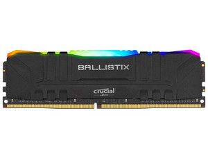 Memoria Crucial Ballistix RGB DDR4 PC4-25600 (3200MHz), CL16, 8GB.