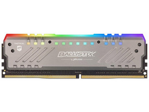 Memoria Crucial Ballistix Tactical Tracer RGB DDR4 (3000MHz), CL16, 16GB.