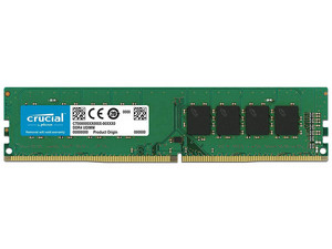 Memoria DIMM Crucial DDR4, PC4-21300,  CL 19, 8 GB.