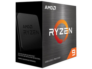 Fifth Generation AMD Ryzen 9 5950X Processor, 3.4GHz (up to 4.9GHz), Socket AM4, 16 Cores with 32 Threads, 105W. (Does not include heatsink)