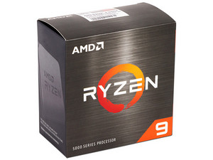 AMD Ryzen 9 5900X processor, 3.7GHz (up to 4.8GHz), Socket AM4, 12 Cores (24 threads), 105W. Does not include heatsink.