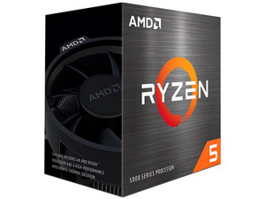 Fifth Generation AMD Ryzen 5 5600X Processor, 3.7 GHz (up to 4.6 GHz), Socket AM4, 32MB Cache, Six-Core, 65W.