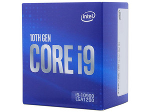 10th Generation Intel Core i9-10900 Processor, 2.8 GHz (up to 5.2 GHz) with Intel UHD Graphics 630, Socket 1200, 20 MB Cache, Deca-Core, 14nm. Does not include heatsink.