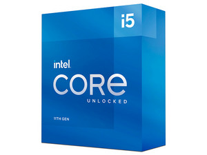 Eleventh Generation Intel Core i5-11600K Processor, 3.9 GHz (up to 4.9 GHz) with Intel UHD Graphics 750, Socket 1200, 12 MB Cache, Six-Core, 14nm. Does not include fan.