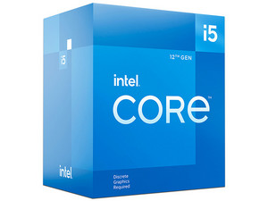Procesador Intel Core i5-12400F de Doceava Generación, 2.50 GHz (hasta 4.40 GHz), Socket 1700, Caché 18 MB.