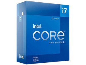 Twelfth Generation Intel Core i7 12700K Processor, 3.6 GHz (up to 5.0 GHz) with Intel UHD Graphics 770, Socket 1700, 25MB Cache, 12 Cores.
