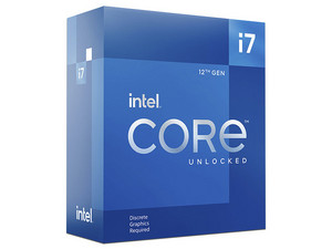 Twelfth Generation Intel Core i7-12700KF Processor, 3.60 GHz (up to 5.0 GHz) Socket 1700, 25 MB Cache, 12 cores.