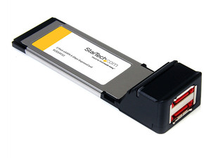 Tarjeta Adaptadora ExpressCard con 2 puertos eSATA.