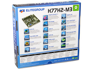 T. Madre ECS H77H2-M3, ChipSet Intel H77 Exp., Soporta: Core i7/i5/i3