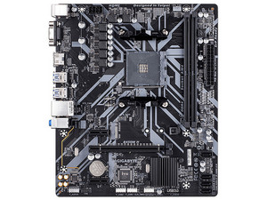 T. Motherboard Gigabyte B450M H, ChipSet AMD B450, Supports: AMD Ryzen 1st and 2nd Generation, Memory: DDR4 3600(OC) / 2933 / 2133 MHz, 64GB Max, Integrated: HD Audio, Network, USB 3.0 and SATA 3.0, MicroATX , Pts: 1xPCIE 3.0x16, 2xPCIEx1.  Open box.