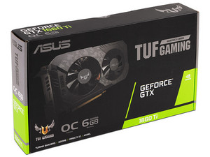 Tarjeta de Video NVIDIA GeForce GTX 1660 Ti ASUS TUF Gaming EVO OC Edition, 6GB GDDR6, 2xHDMI, 1xDVI, 1xDisplayPort, PCI Express 3.0