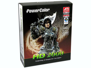 Tarjeta de Video PowerColor ATI Radeon HD 2600PRO, 512MB DDR2, Salida a TV, 100% compatible con DirectX 10. Puerto PCI Express 16x
