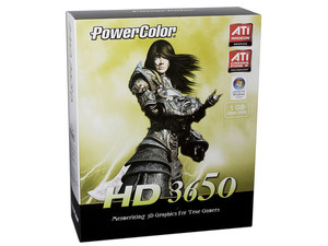 Tarjeta de Video PowerColor ATI HD 3650, 1GB DDR2, Salida a TV, DirectX 10.1, Puerto PCI Express 2.0