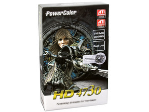 Tarjeta de Video PowerColor ATI HD 4730, 512MB DDR5, Salida a TV, DirectX 10.1, Puerto PCI Express 2.0