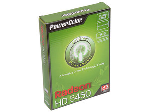 Tarjeta de Video PowerColor Go! Green Radeon HD 5450, 512MB DDR3, HDMI, DVI, DirectX 11, Puerto PCI Express 2.1