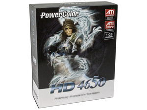 Tarjeta de Video PowerColor ATI HD 4650, 1GB DDR2, Salida a TV, DirectX 10.1, Puerto PCI Express 2.0