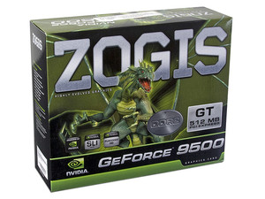 Tarjeta de Video ZOGIS NVIDIA GeForce 9500GT, 512MB DDR2, Salida a TV, Puerto PCI Express x16