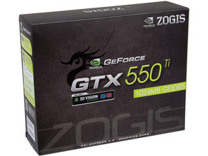 Tarjeta de Video ZOGIS NVIDIA GeForce GTX 550 Ti, 1GB DDR5, Mini HDMI, Dual-Link DVI, DirectX 11, Puerto PCI Express 2.0