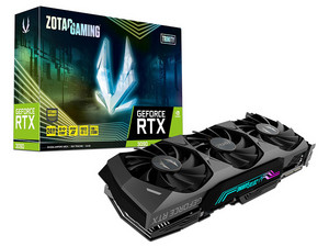 Tarjeta de Video NVIDIA GeForce RTX 3090 ZOTAC GAMING Trinity, 24GB GDDR6X, 1xHDMI, 3xDisplayPort, PCI Express x16 4.0