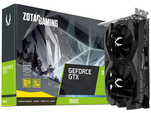 Tarjeta de Video NVIDIA GeForce GTX 1660 ZOTAC, 6GB GDDR5, 1xHDMI, 3xDisplayPort, PCI Express x16 3.0.