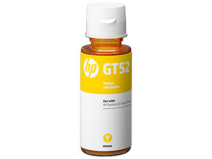 Botella de tinta original amarilla HP GT52 (M0H56AL).