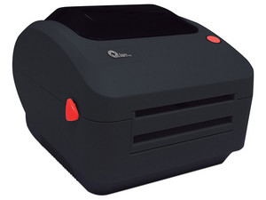 Impresora térmica de etiquetas Qian Daima, resolución 203 dpi, USB 2.0. Color negro.