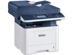 Multifuncional Xerox WorkCentre 3345_DNI, impresora láser monocromática, copiadora, escáner y fax, USB 2.0, Wi-Fi, Ethernet.