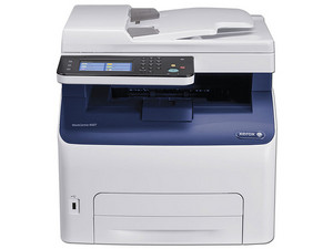 Multifuncional láser a color Xerox WorkCentre 6027, impresora, copiadora, escáner y fax.