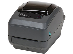Miniprinter Térmica para Etiquetas Zebra GK420t. Interfaz Paralelo, Serial, USB.