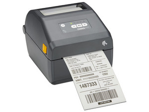 Impresora Térmica para etiquetas Zebra ZD421T, 203 DPI, Wifi, Bluetooth, USB. Color Negro.