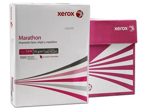Papel Bond Xerox Marathon 003M02051, caja con 5 paquetes 