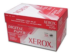 Papel Bond Xerox 3M2021 tamaño Oficio. Color Blanco