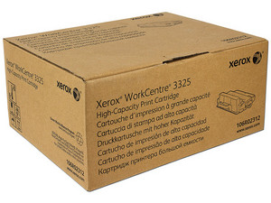 Cartucho de Tóner Xerox Color Negro, Modelo: 106R02312.