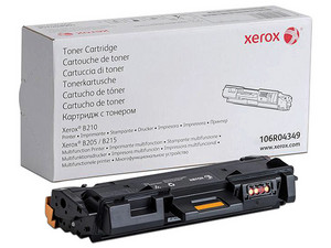 Cartucho de Tóner Xerox Negro, Modelo: 106R04349.