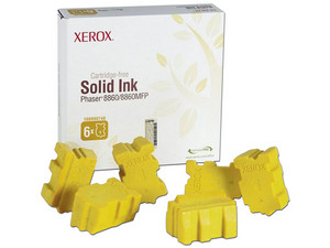 Cartucho de Tinta Sólida Xerox Color Amarillo, Modelo: 108R00819.